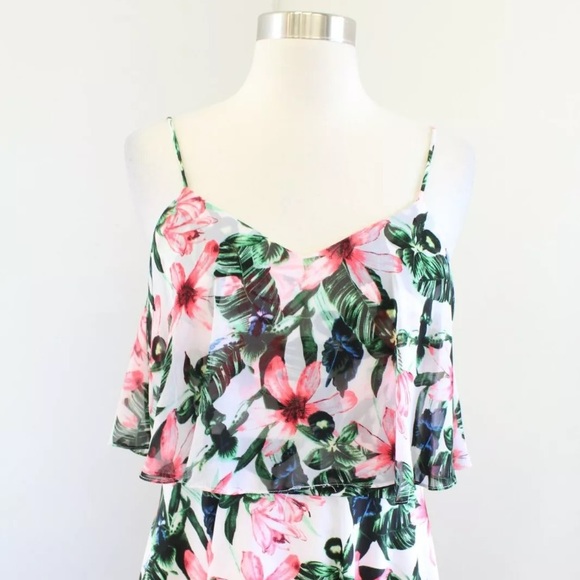 NWT Vince Camuto Jungle Lily Floral Dress - Picture 3 of 6